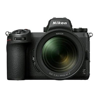 Nikon Z 7II FX Format Mirrorless Camera Body With NIKKOR Z 24-70mm F/4 S Lens • $3596.95