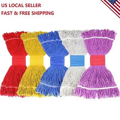 Industrial Grade Wringer Mop Head Refill Heavy Duty Loop End String Mop Refills • $9.99