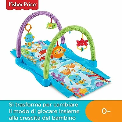 Fisher-Price Kick & Crawl Musical Gym Seahorse By Fisher-Price Baby Gym • £25.99