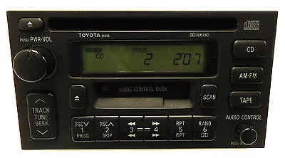 $395 • Buy 1990 - 1999 TOYOTA Radio Tape CD Player Avalon Camry Celica Rav4 Sienna Solara