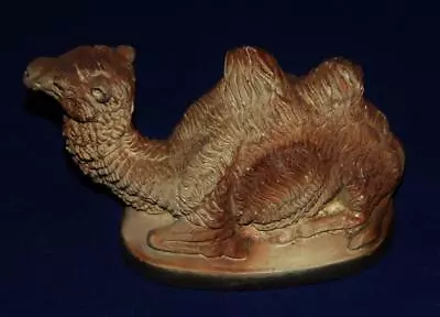 $28 • Buy Camel Figurine Vintage Chalkware No Rider Sit & Standing Italy Lot Of 2