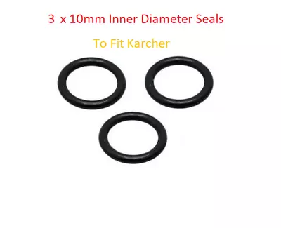 £2.80 • Buy 3 X Karcher O-Ring Seals. Fits Puzzi Carpet Cleaners 63624980 / 6.362-498.0