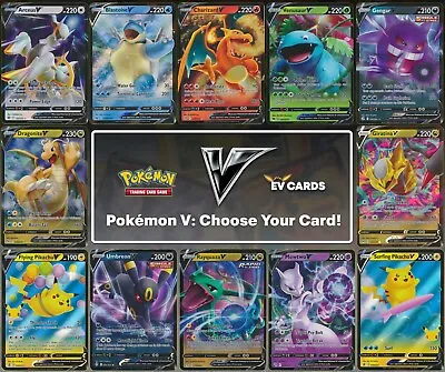 Pokemon V - Choose Your Card - Ultra Rare Full Art Holo TCG - All Available NM • $8.95