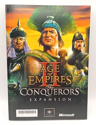 Age Of Empires II 2 The Age Of Kings/Conquerors Expansion PC Manual Only - MINT • $12.95