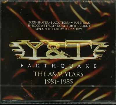 Y&T Earthquake The A&M Years 1981-1985 4 CD New Yesterday And Today • $25.99