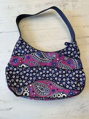 Vera Bradley Boysenberry Retired Pattern Shoulder Bag Preowned • $20.35