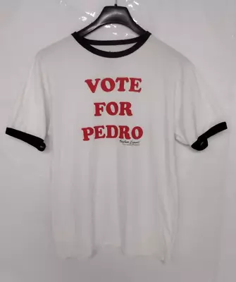 Napoleon Dynamite Men's Vote For Pedro Graphic T-Shirt White XL 2017 • $20