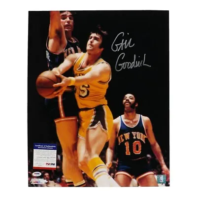 Lakers Gail Goodrich Signed 16x20 Basketball Photo Poster PSA COA UCLA 42 Points • $71.99