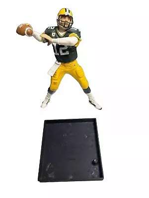 Action Figure MCFARLANE AARON RODGERS GREEN BAY PACKERS SERIES 21 NFL Excellent • $19.95