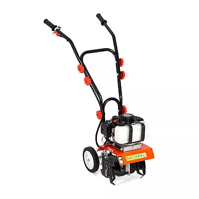 MELLCOM XWPT20-016 52 Cubic Centimeter Mini Tiller Cultivator Gas Rototiller • $203.99