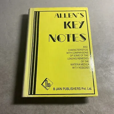 Allen’s Key Notes Materia Medica With Nosodes 1998 / CZW • $18.24