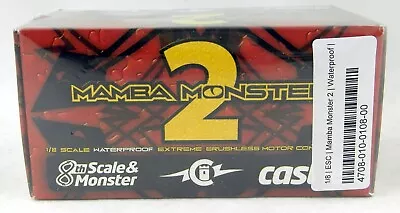 1:8 Scale Mamba Monster 2 Waterproof Extreme Brushless ESC - Castle #010-0108-00 • $149.95