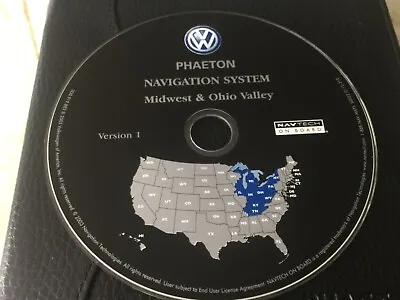 2004 2005 2006 Volkswagen Phaeton Navigation Dvd Covers Midwest & Ohio Valley  • $36.85
