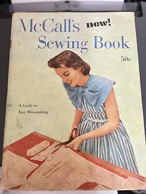 1953 Vintage McCall's Sewing Book Guide To Easy Dressmaking • $10.95