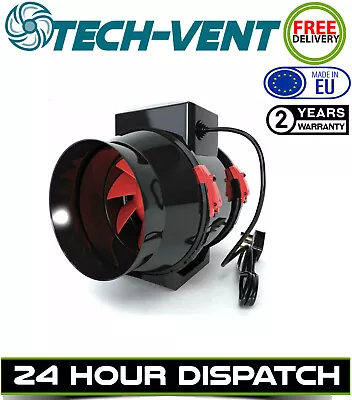 £64.18 • Buy Black Orchid Mixed Flo In Line Ducting Extractor Fan Hydroponics