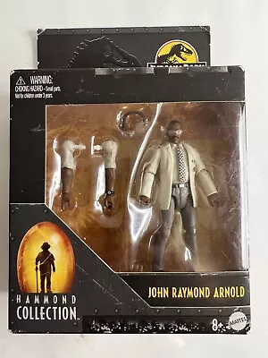 Jurassic Park 30th Hammond Collection JOHN RAYMOND ARNOLD Mattel 2023 MIB • $7.98