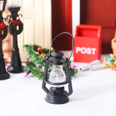 1:12 Miniature Kerosene Lantern Dollhouse Mini Living Room Scene Orname__- • $6.76