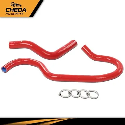 Upper Lower Radiator Coolant Hose SILICONE Fit For 1999-2006 Chevy Silverado Red • $44.87