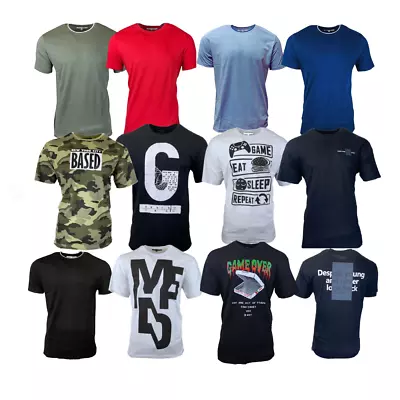 Mens T-shirts Short Sleeve Minecraft Game Over Regular Crew Neck Cotton XS - 2XL • £6.50