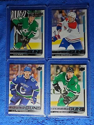 2018-19 Upper Deck YOUNG GUNS RC Series 1 Canvas - Finish Your Set - You PICK • $1.99