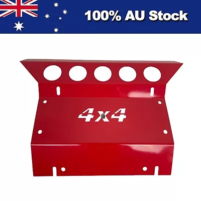 Front Engine Bash Plate 3mm Red For Toyota Hilux 2005-2015 SR SR5 N70 Underbody • $69.95