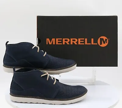 Merrell Ladies Blue Around Town City Chukka Shoes Various Sizes Rrp £80 Gr • £27.96