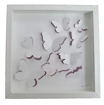 Ikea Olunda 3D Butterfly Wall Art Shadow Box By Lola Fraser • £20