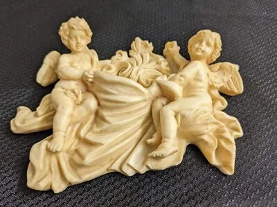 Vtg. A. Santini Cherub Sculpture W/plant Basin Italy. • $30