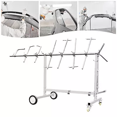 Automotive Spray Painting Rack Stand Auto Body Shop Paint Booth Hood Parts 70Kg • $255