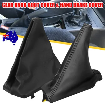 2x Handbrake Cover Shifter Boot Console For Ford FG Falcon G6 XR6 XR8 2008 -2018 • $22.85