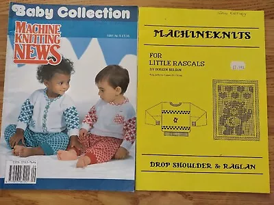 Children Machine Knitting Patterns Baby Kids • £8.79