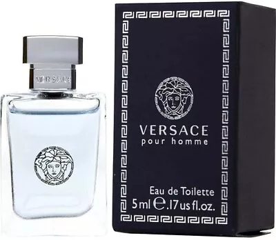 Versace Signature By Gianni Versace Cologne For Men EDT 0.17oz New In Box • $8.49