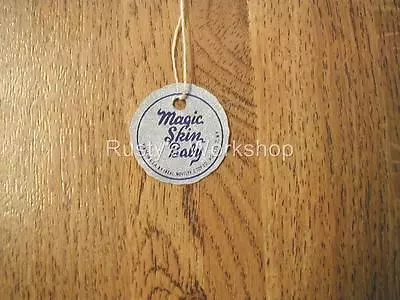 1940's Ideal MAGIC SKIN  Doll WRIST Hang TAG (Reproduction) • $5.99