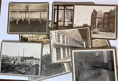 RARE Archive Of 9 8 X 10 Photos - Indiana State Prison Ca 1915 Michigan City IN • $468