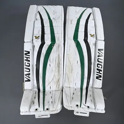 Vaughn V6 Used Hockey Goalie Leg Pads Pro Stock Dallas Stars NHL Niemi • $750