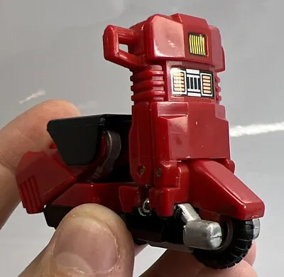 Vintage GoBots Red Scooter Figure 1983 Tonka BANDAI Japan MR-16 Incomplete • $29.99