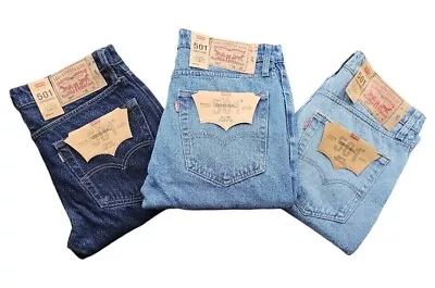 Mens Levi's 501 Original Fit Jeans SALE • £31.99