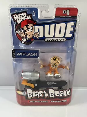 Tech Deck Dude Evolution Wiplash Blast Board New Sealed Vintage Rare • $20