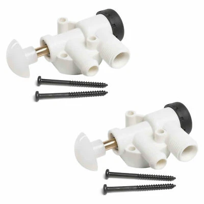 $17.49 • Buy 2X RV Water Valve Kit 385314349 For Sealand EcoVac Vacuflush Pedal Flush Toilets