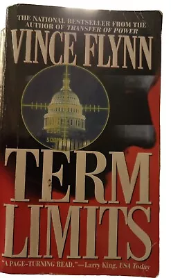 Term Limits By Vince Flynn (1999 Trade Paperback) • $4.20