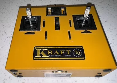 Working  Kraft 7C Bicentennial R/C Transmitter Vintage Model Airplane Excellent • $49.99