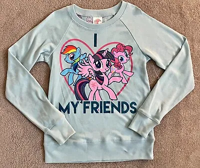 My Little Pony - Girls Reversible Sweatshirt - I Love My Friends - Small & Large • £12.81