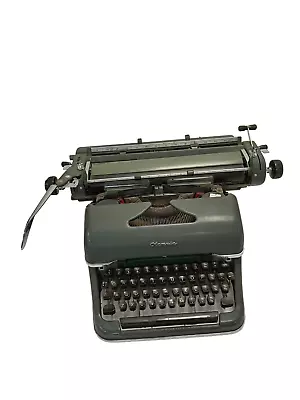 Vintage Olympia Typewriter Working Order Retro Business Machine Home Office • £9.99