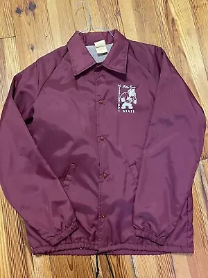 Vintage Mississippi State Bulldogs Jacket Bulldog Country￼ • $52