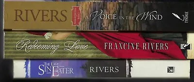 * Lot 3 Francine Rivers: Redeeming Love Last Sin Eater A Voice In The Wind • $15.75