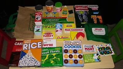 Melissa And Doug Replacement Lot Fridge Food And Grocery Store • $49.95