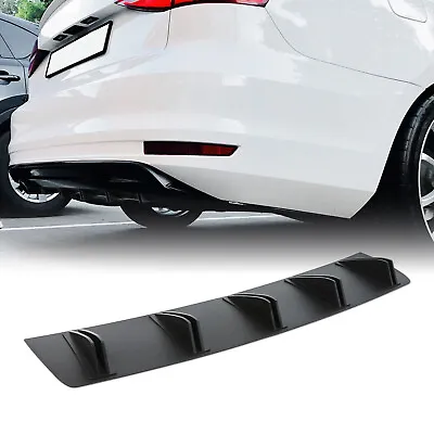 Rear Bumper Diffuser Fins Spoiler Lip Splitter For Mazda Speed 3 6 Hatchback • $39.99