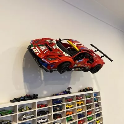 £14.99 • Buy Wall Mounted Car Stand For LEGO Technic Ferrari 488 GTE 42125 Display Mount