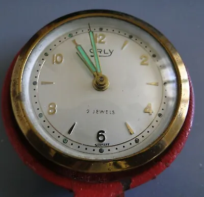 Alarm Clock Voyage Antique Orly 2 Jewels With ((Or For Pieces • $8.13