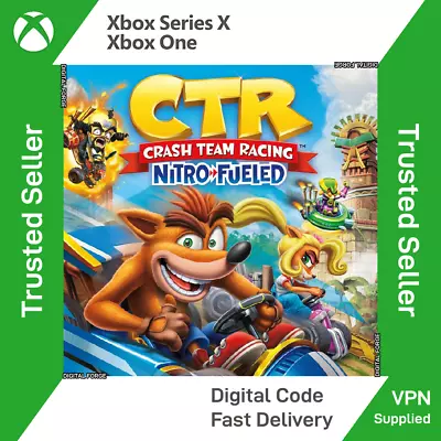 CTR Crash Team Racing Nitro-Fueled - Xbox One Xbox Series X|S - Digital Code • £7.59